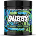 Dubby - Gamer Energy Drink Powder for Gaming - Sugar Free Energy Drinks, Nootropics Jitter-Free Natural Energy Powder, Sweet and Sour Blue Razz Raspberry Flavor, 30 Serving, 5.61 Ounces (Blue Razz)