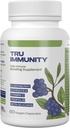 Tru Immunity Boost, Immune Support Supplement, Immune Booster Vitamins for Adults with Elderberry, Echinacea, Vitamin C, Propolis and Beta Glucans, 60 Vegan Capsules