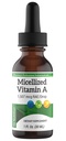 Micellized Vitamin A Drops | Liquid Vitamin A Supplement for Men & Women | Premium Liquid Palmitate & Beta Carotene Drops - 1,507mcg RAE | 5025IU per Drop | 1 Oz