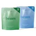 BEAM Glow, Hormone Balance for Women, Thyroid Support for Women, Natural Hormone Support Powder with Selenium and Bromelain, PMS Relief, Energy, Hair Skin & Nails, Vegan, No Sugar, 30 Servings