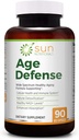 Age Defense with Sulforafane projums Glucoraphanin & Myrosinase, NAD+ with Apigenin, Niacin & TMG, Nrf2 & Sirtuin activators Pterostilbene, Trans-Resveratrol, Vitamin K2, Magnesium, 90 VCaps