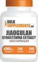 BulkSupplements.com Κάψουλες Jiaogulan - Gynostemma Extract Κάψουλες, Gynostemma Pentaphyllum Extract, Jiaogulan 9000mg Ισοδύναμο - 1 Κάψουλα, 240-Ημέρες Προμήθεια, 240 Veg Κάψουλες (Η συσκευασία μπορεί να διαφέρει)