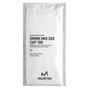 Maurten Drink Mix 320 CAF 100 - Box of 14 Sachets - High-carb sports drink with 80g carbohydrates & 100mg caffeine per serving - hydrogel for endurance, no preservatives, vegan & gluten-free