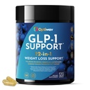 GLP-1 Support Probiotic Weight Loss Supplement - Women Men GLP1 Support with Berberine - Natural Daily Oral Appetite Suppressant Hunger Control Metabolism Fat Burn & Gut Health Support
