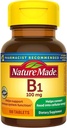 Nature Made Vitamin B-1 100 mg δισκία - 100 ct, Συσκευασία των 2