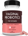 BioSchwartz Vaginal Probiyotiks for Women Supplement with Prebiyotiks Lactobacillus Crispatus - Kadın Sağlığını Sağlıklı Vaginal Odor, Flora, PH Balance - 30 Day Supply, 30 Capsules