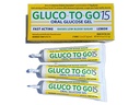 15 - Oral Glucose Gel Lemon Flavored, 37.5g, 3 one use Squeeze Tubes per Package/Twist Cap