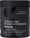 Spor Araştırması Kretan Monohidrat - Lean Kas, Performansı ve Güçlüliği Geliştirin - 5 g Micronized Kreine - 10.58 ozine - 10.58 oz
