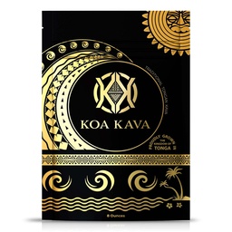 Tongan Kava Kava Root Powder – Noble Pouni ONO Kava Tea Drink for Relaxation and Good Vibes, Source Directly from Vava'u by Koa Kava, 8 Oz.