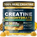 Health4All Creatine Monohydrate Gummies 5g for Men & Women, Creatine Gummy for Strength Energy & Muscle Growth Support Pre-Workout Supplement - Pineapple 120 Gummy