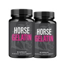 (2 Pack) Horse Gelatin, Horse Gelatin for Men