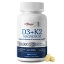 Alliwise d3 k2 Vitamin 10000 iu with Magnesium sofgels