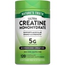 Nature's Truth Creatine Capsules | 5 g Creatine Monohydrate | 120 Count | Non-GMO & Gluten Free Supplement
