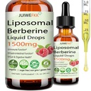 Liposomal Berberine Supplement 1500mg, 2-in-1 Extra Strength GLP-1 Moringa Berberine Drops Support Metabolic Digestive Gut Heart Health & Vitamin Nutrients for Women Men Vegan Non-GMO, 30 Servings