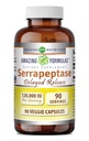 Amazing Formulas Serrapeptase 120,000 iu Supplement | Veggie Capsules | Non-GMO | Gluten Free | Made in USA (90 Count)