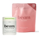 BEAM Glow + Colostrum Powder Bundle – Beauty and Gut Health Superfood Duo for Radiant Skin, Healthy Hair, Immune Support, Digestive Balance, Hydration, and Daily Wellness from Within