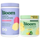 Bloom Raspberry Lemon Creatine and Citrus Greens Bundle