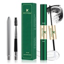 KEYYOU Lash Bond and Seal Cluster Lash Glue for Lash Clusters Strong Gentle Comfortable Bond and Seal Waterproof Mascara Wand Individual Lash Glue 5ml+5ml（Black