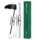 Lash Bond and Seal Waterproof KEYYOU 10ML Bond and Seal for DIY Lash Extension Individual Cluster Lash Glue Strong Gentle Long-Lasting Latex-Free Without Clumpy Suitable for Sensitive Eyes (Black)