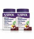 Natrol Magnesium Glycinate Supplements 100mg, Cherry Lemon Soft Chews for Healthy Sleep and Body, Magnesium Glycinate 100mg, Up to a 30 Day Supply (Pack of 2)