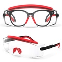 Anti Fog Safety Glasses Safety Goggles Over Glasses Protective Glasses with Anti Scratch Lenses Adjustable