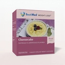 BestMed High Protein Pudding Cheesecake - 7 Count Box - Low Sugar Low Calorie Gluten Free - Clean Nutrition Dessert