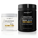 Creatine Monohydrate Powder (500g) and Colostrum Powder (60g) Bundle - Unflavored - Gluten-Free, Non-GMO, Lactose & Soy Free