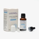 LugoWell Lugol's Solution | 2% Iodine & Potassium Iodide Drops | 30ml/1 fl oz | Roll-on Cap