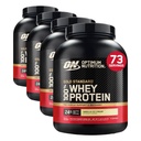 Optimum Nutrition Gold Standard 100% Whey Protein Powder, Vanilla Ice Cream, 5 Pound (Packaging May Vary) (Pack of 4)