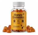 HoneyGummies - New-Zealand Manuka Honey MGO 83+ Shilajit, Ashwagandha & Sea Moss | Blood Flow, Stamina & Male Vitality Support – Sugar Free, Non-GMO, Made in USA - Pack of 1 (30 Count)
