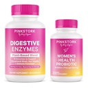 Pink Stork Women’s Gut Health Bundle | Probiotic with Prebiotics & Digestive Enzymes with Prebiotics & Amla | Bloating, Metabolism, Digestion, pH Balance & GLP-1 Support