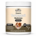 Turkey Tail Mushroom for Dogs - Turkey Tail for Dogs - Helps with Lipoma Lumps & Bumps, Immune Health, Digestive, Skin, Energy, Joint Health & Much More - Dog Lipoma Treatment - 200 Servings
