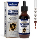 Liquid Zinc Copper Supplement, Liposomal Zinc Picolinate W/Copper Selenium, Vitamin C,B,D3,K2, Mg, Immune, Antioxidant & Thyroid Support,Highly Absorbable Trace Mineral for Women,Men,2 FL OZ
