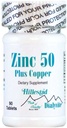 Dialyvite Zinc 50 Plus Copper - 90 Tablets - Supports Immune System and Prostate Health - Zinc Gluconate 50 mg with Copper Bisglycinate Chelate 1 mg