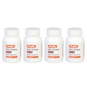 Rugby Zinc Sulfate 220 mg Tablets - Made with Zinc Sulfate Heptahydrate - Dietary Supplement - 100 Count (4 Pack)