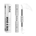 Lash Bond and Seal AiryCute, 150H Long Lasting Waterproof Lash Glue for Eyelash Clusters, Strong Hold, Latex-Free & Non-Irritating Extension Glue for Sensitive Eyes & DIY at Home(White 5ml+5ml)