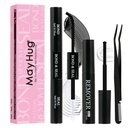 Mayhug Lash Bond and Seal with Lash Glue Remover and Tweezers for Lash Extension Clusters Fast Removal, Waterproof Eyeash Glue Lash Extension Remover Lash Applicator Tools for Beginners