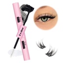 Losha Lash Bond and Seal Waterproof Strong Hold Lash Clusters Glue 2 in 1 Long Lasting Cluster Lash Glue Eyelash Bond and Seal for DIY Lash Extensions (SJ-Pink)