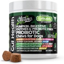Probiotics για σκύλους με κολοκύθα, Colostrum, Digestive Ένζυμα, Ginger, Slippery Elm, Licorice, Inulin Fiber & More 