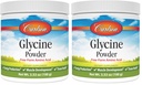 Carlson Glycine Powder 2000 mg, Amino Acid Supplement for Energy and Muscle Support, 3.53 oz (100 g) (Pack of 2)
