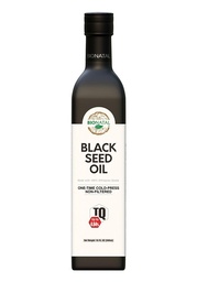 BioNatal Ethiopian Black Seed Oil – Cold Pressed Nigella Sativa Producing Black Cumin Seed Oil, Unrefined & Non-Filtered, High TQ Up to 4.64% – Supports Immune System, Digestion & Joints 16oz Glass