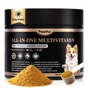 Dog Vitamins and Supplements for Daily Energy, Immune, Antioxidant, Gut, Skin & Coat, Dog Multivitamin Powder for Homemade Food with L-Carnitine, Taurine, Probiotics - Chicken Flavor, 75 Scoops