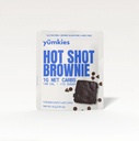 Yumkies Hot Shot Brownie – Keto Fudge Brownies, 1g Net Carb, Gluten Free, Dairy Free, Sugar Free, No Seed Oils, Clean Snack – 12 Pack