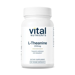 Ζωτικά θρεπτικά συστατικά L-Theanine 200mg 