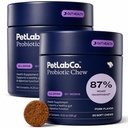 PetLab Co. Probiotics for Dogs, Support Gut Health, Occasional Diarrhea, Digestive Health & Seasonal Allergies - Pork Flavor - 30 Soft Chews - Packaging May Vary (Value 2-Pack)