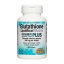Natural Factors Glutathione LipoMicel Matrix 300 mg - Antioxidant Supplement for Healthy Aging & Immune Support - Non-GMO, Gluten-Free & Dairy-Free - 60 Softgels (30 Servings)