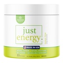 Just Energy Drink Powder, Refreshing Lemon Lime Energy Drink Mix with 21 Energy-Boosting Ingredients, Includes B Vitamins, Choline, Zinc, Chromium and Inositol, 30 Servings