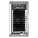 Eyelash Extensions 0.07mm Thickness D Curl Length 12mm Single Size Rapid Volume Eyelash For Lash Extensions, Easy Fan Blooming Flower Lashes, Self Fanning Lashes, (0.07,D,12mm)