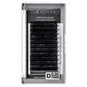Eyelash Extension 0.05mm Thickness D Curl Length 14mm Individual Rapid Blooming Volume Eyelash For Easy Fan Lash Extensions, Flower Lashes, Self Fanning Eyelashes, (0.05,D,14mm)