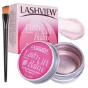 LASHVIEW Lash Lift Glue Balm, Faint Fragrance Lash Glue Wax for Perfect Eyelash Perm & Brow Lamination, Easy to Apply and Fast Setting & Water Soluble(Peach